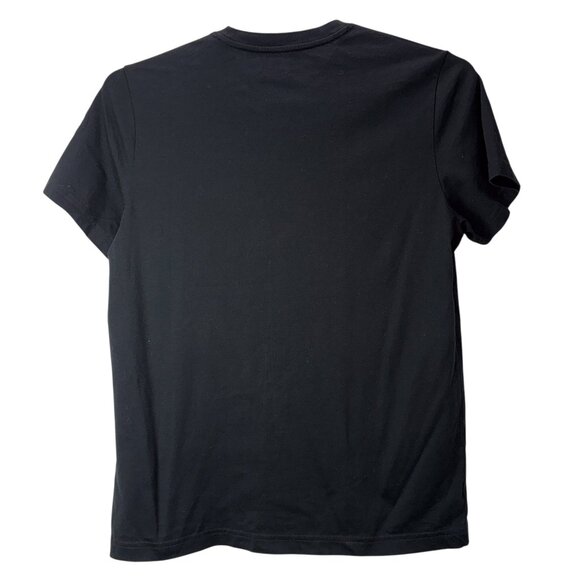 Psycho Bunny Ethan Deco Bunny Logo T Shirt Womens Size 4 Black Street Wear - Picture 2 of 7